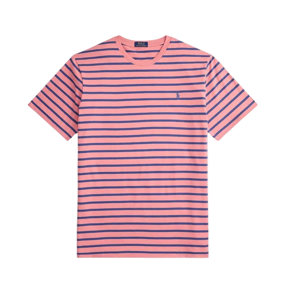 RL Striped Jersey Crewneck T-Shirt