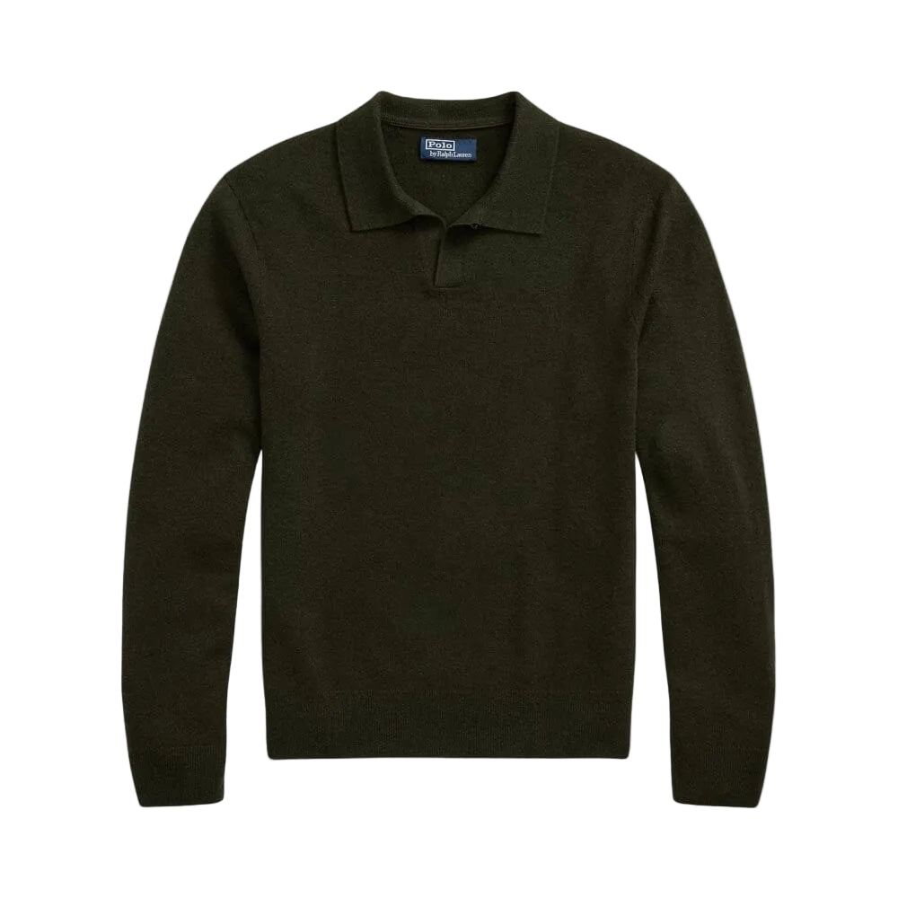 RL Wool Johnny-Collar Sweater