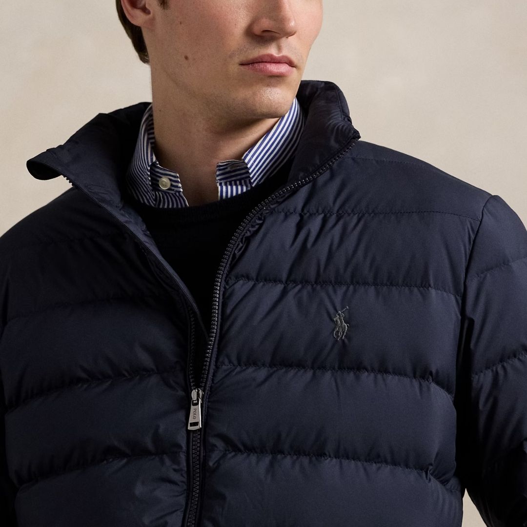 Polo R LThe Colden Packable Down Jacket - Navy
