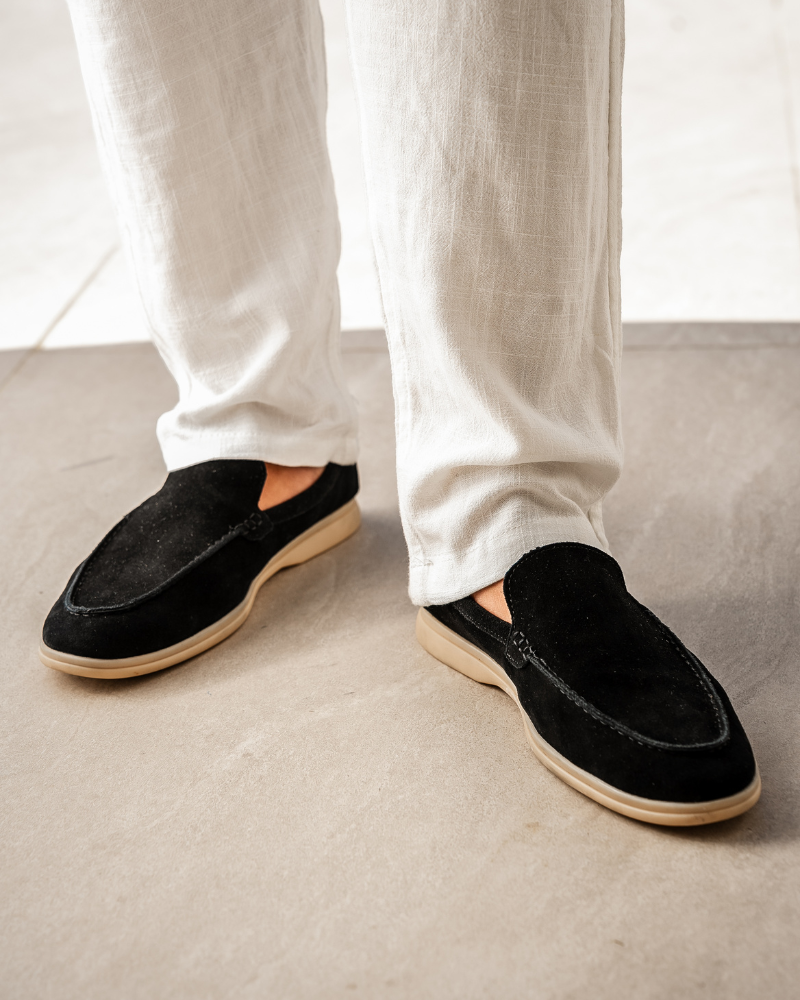 Monaco Suede Loafers