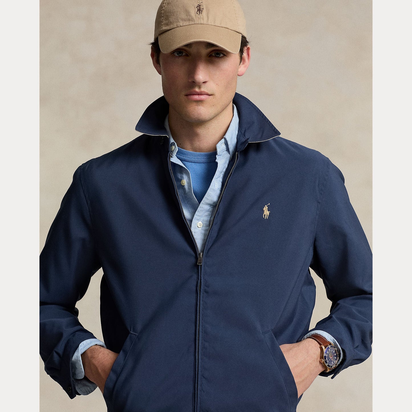 Polo R L Bi-Swing Jacket - Navy