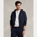 RL Double-Knit Full Zip Hoodie - Navy