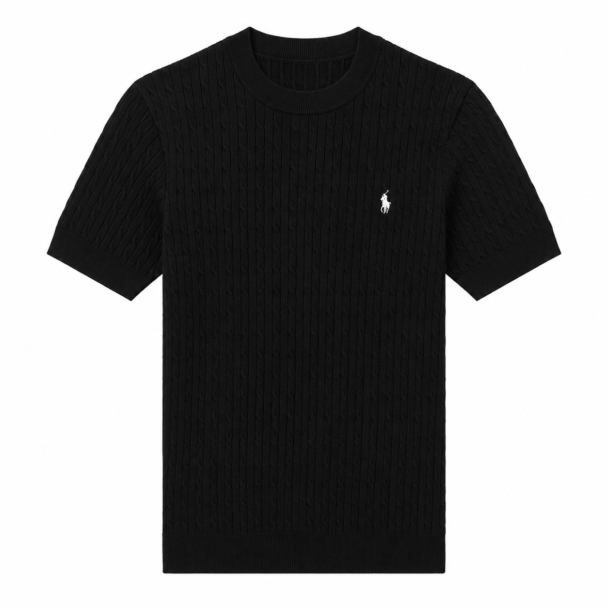 R.L. Heritage Knit Tee – Ivory Edition