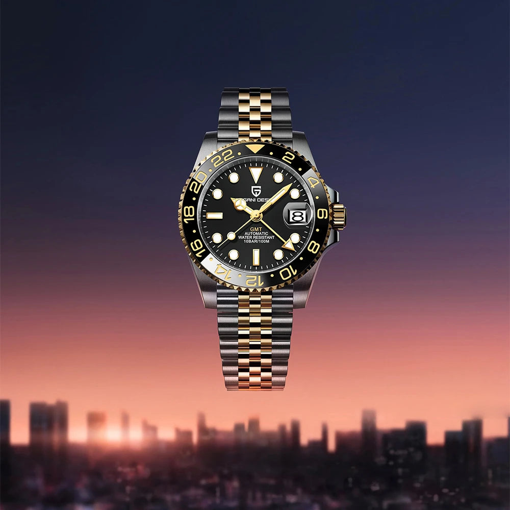PD-1662 V5 – 40mm Automatic GMT Sports Watch