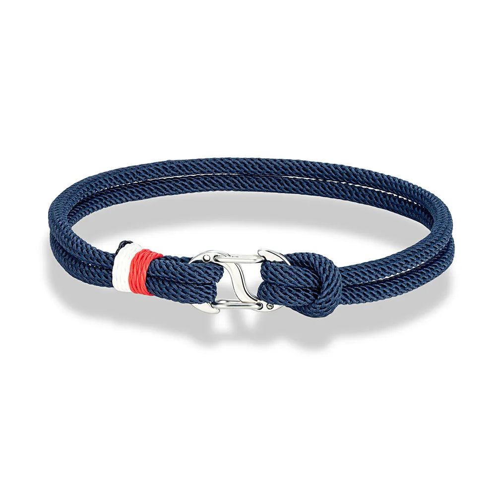 Navy Rope Bracelet
