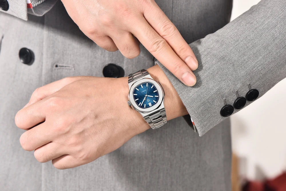 PD-1728 – 40mm Luxury Automatic Tonneau Watch