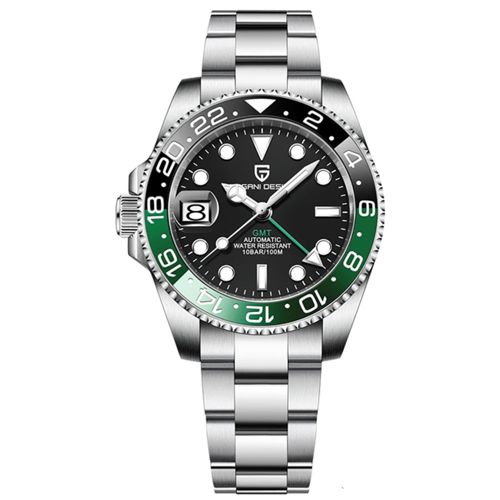 PD-1662 GMT – 40mm Automatic Sports Watch, NH34