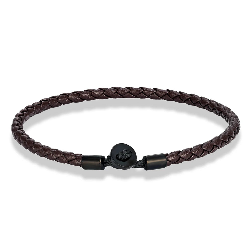 Minimalist Leather Bracelet