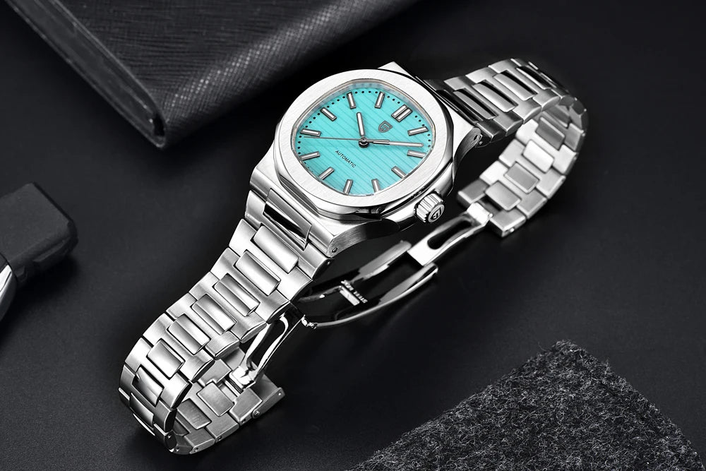 PD-1728 – 40mm Luxury Automatic Tonneau Watch
