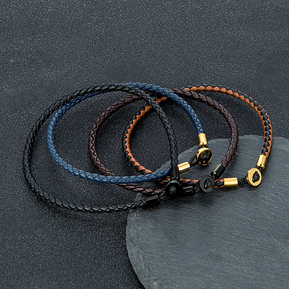 Minimalist Leather Bracelet