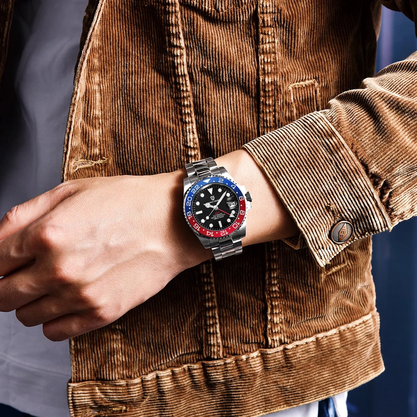 PD-1662 GMT – 40mm Automatic Sports Watch, NH34