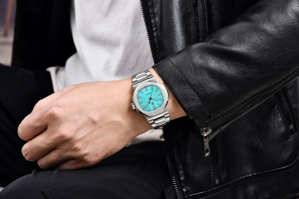 PD-1728 – 40mm Luxury Automatic Tonneau Watch