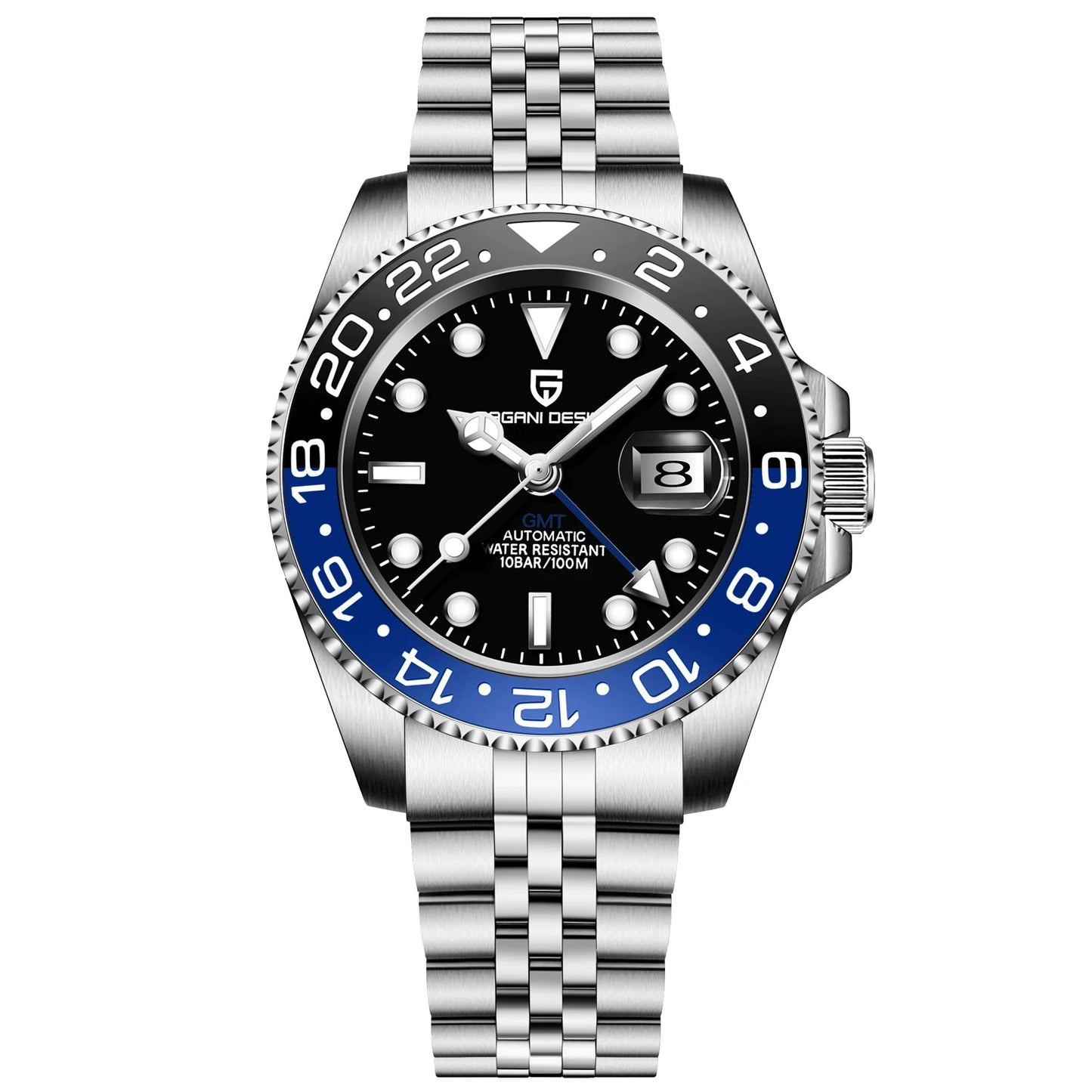 PD-1662 GMT – 40mm Automatic Sports Watch, NH34