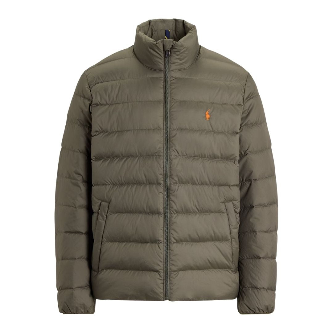 R L Colden Packable Down Bomber Jet - Green