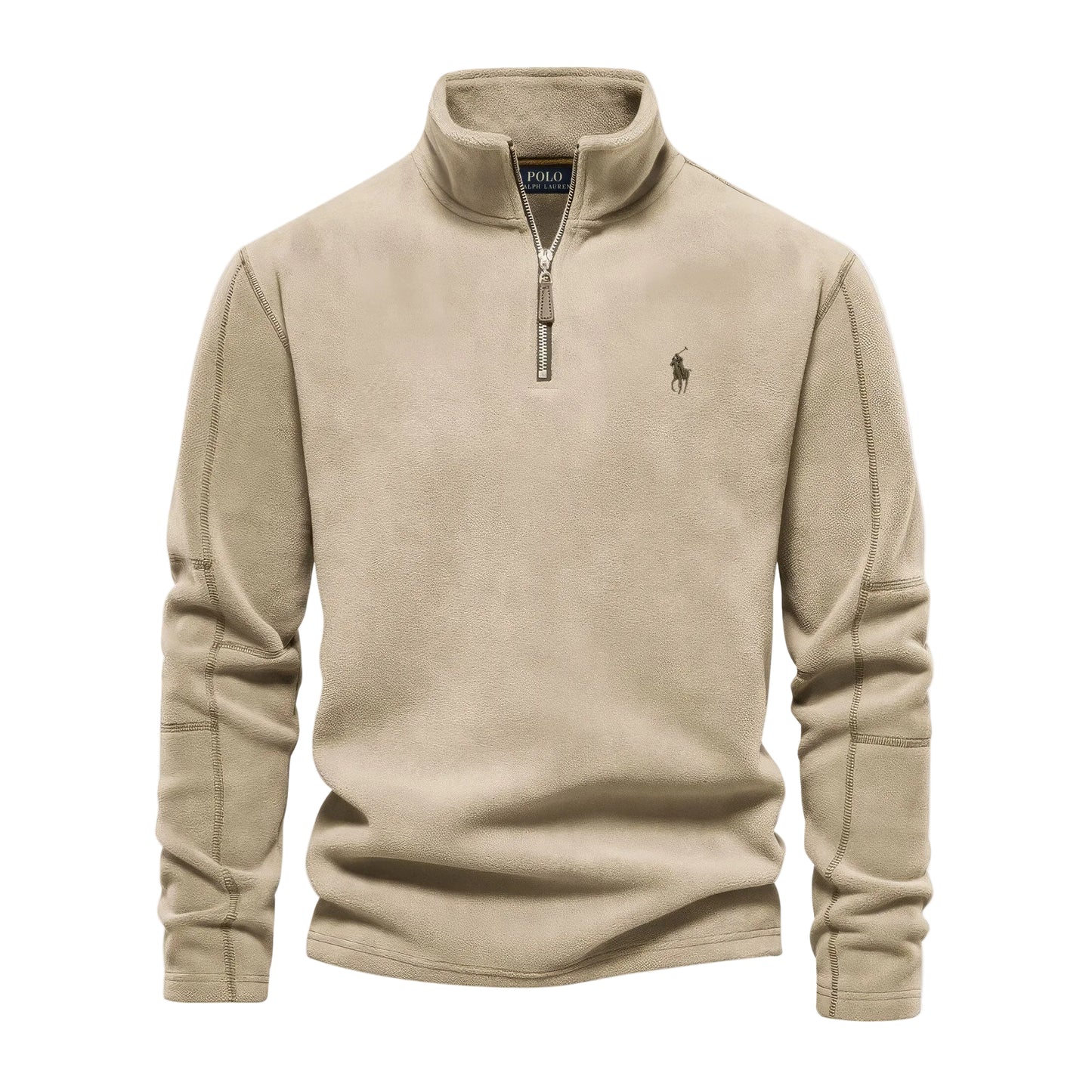 R&L Prestige Half-Zip Sweater