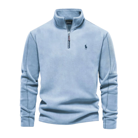 R&L Prestige Half-Zip Sweater