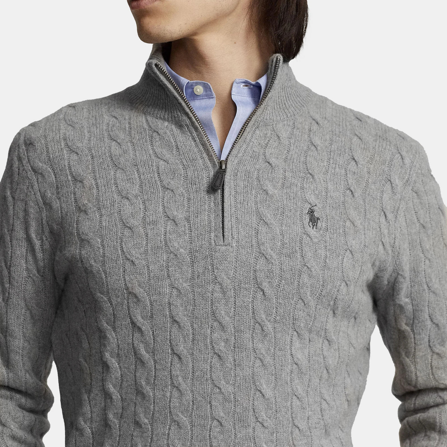 R L Classic Knit Cardigan