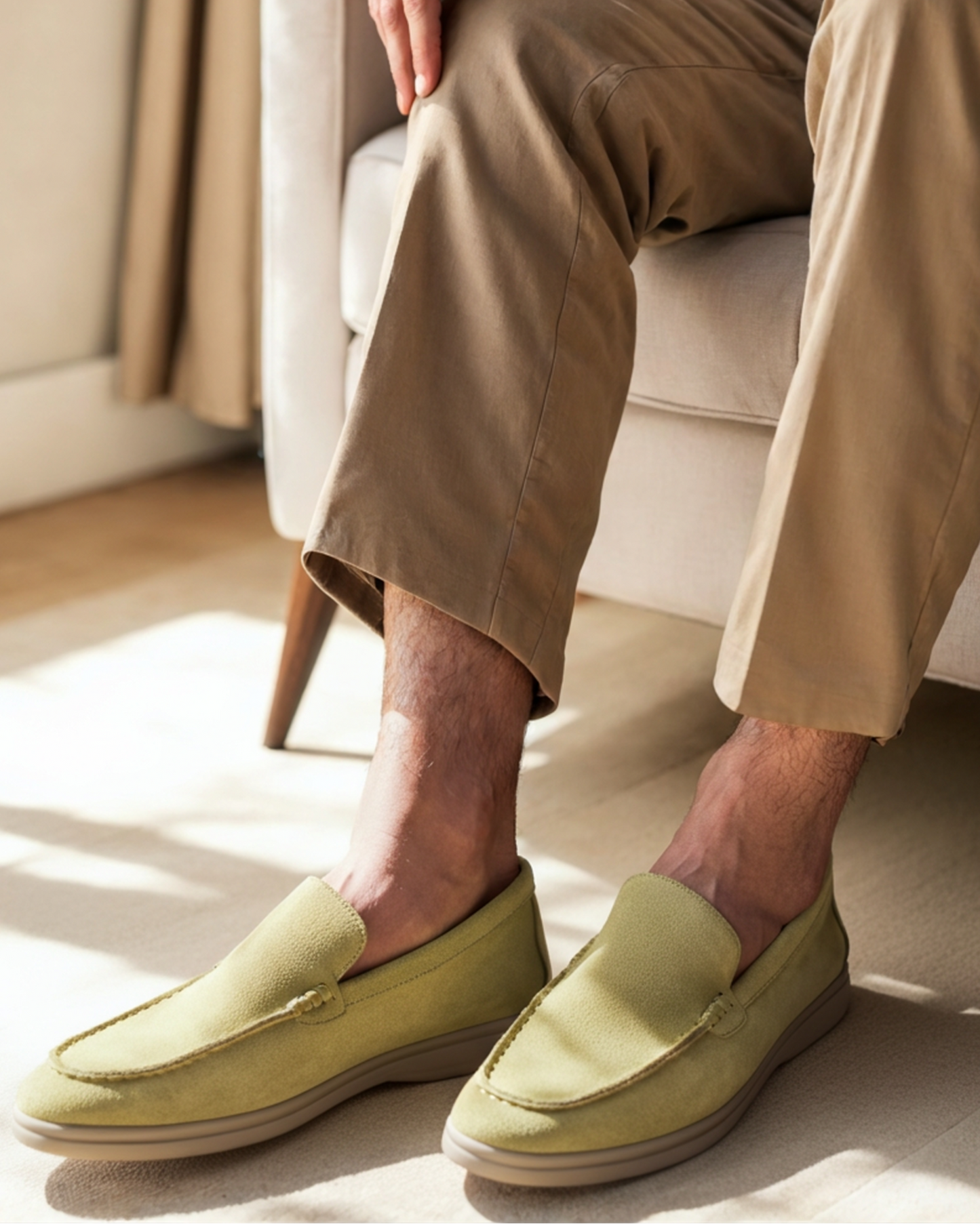 Monaco Suede Loafers