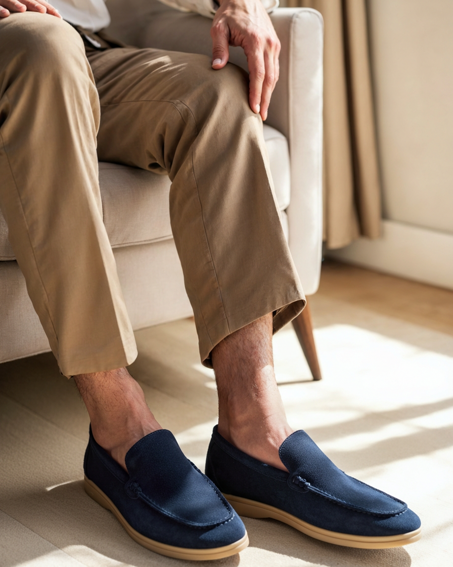 Monaco Suede Loafers