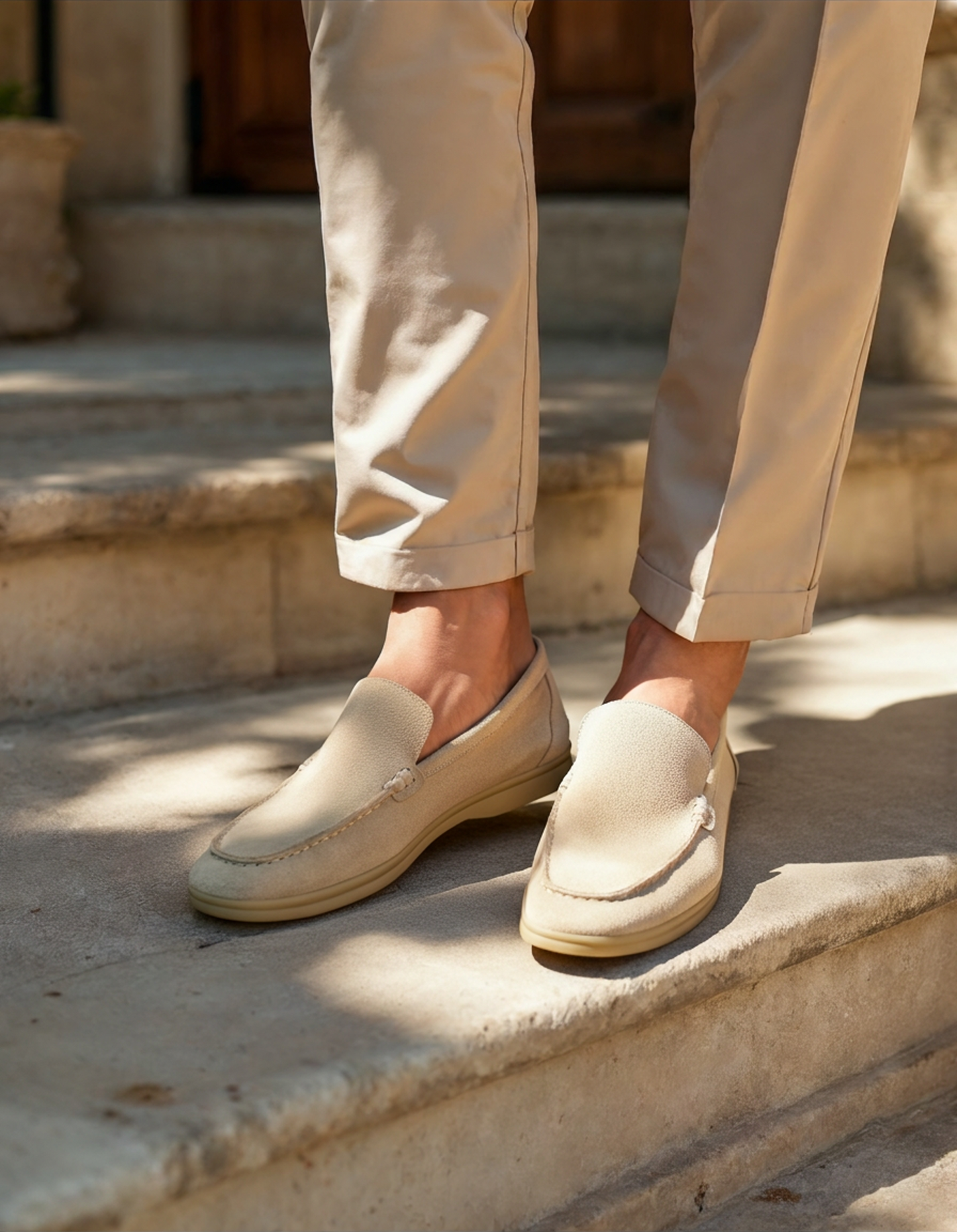 Monaco Suede Loafers