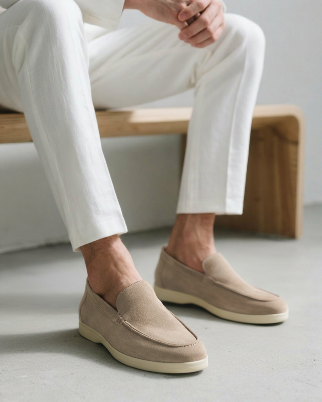 Portofino Suede Loafers