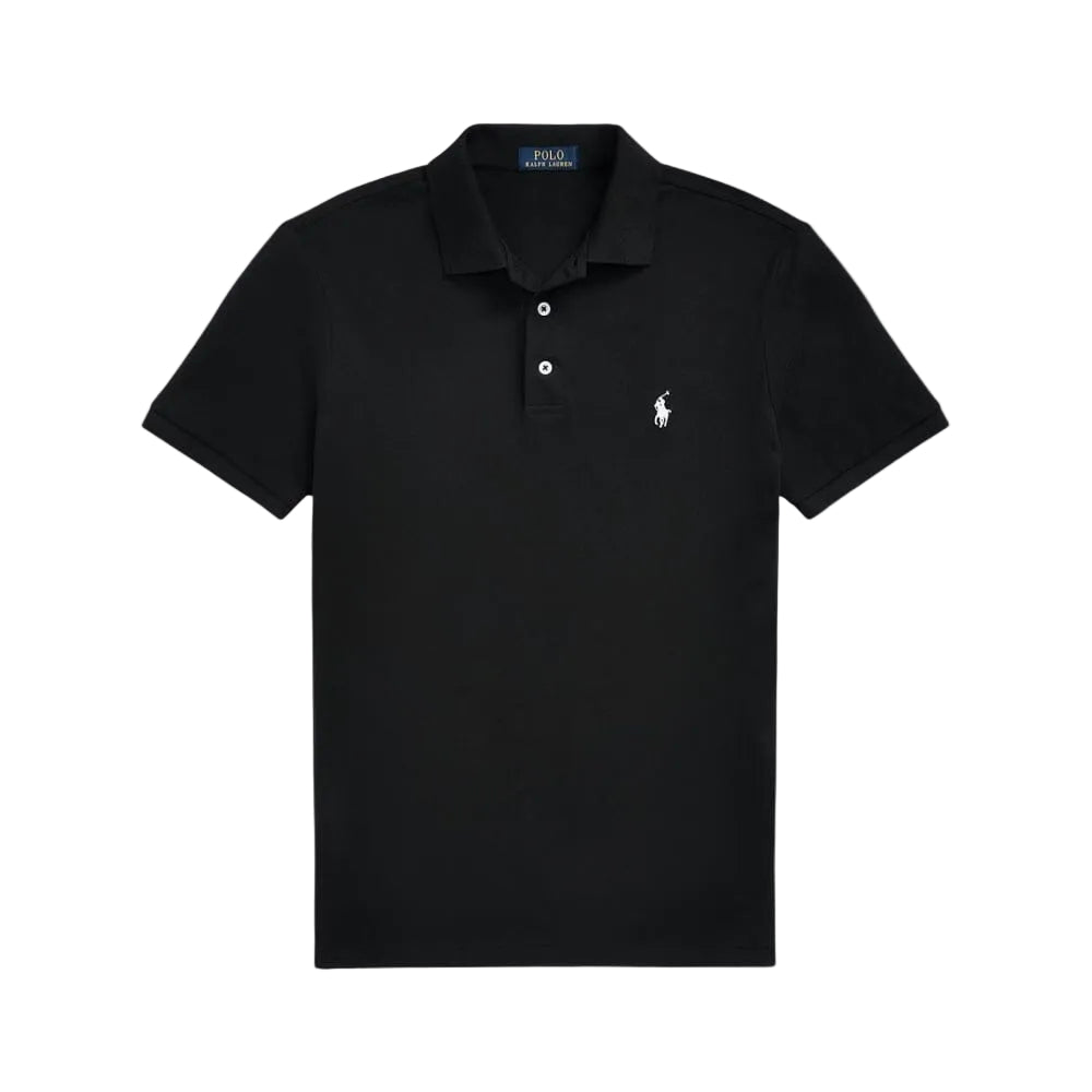 RL Custom Slim Fit Stretch Mesh Polo Shirt