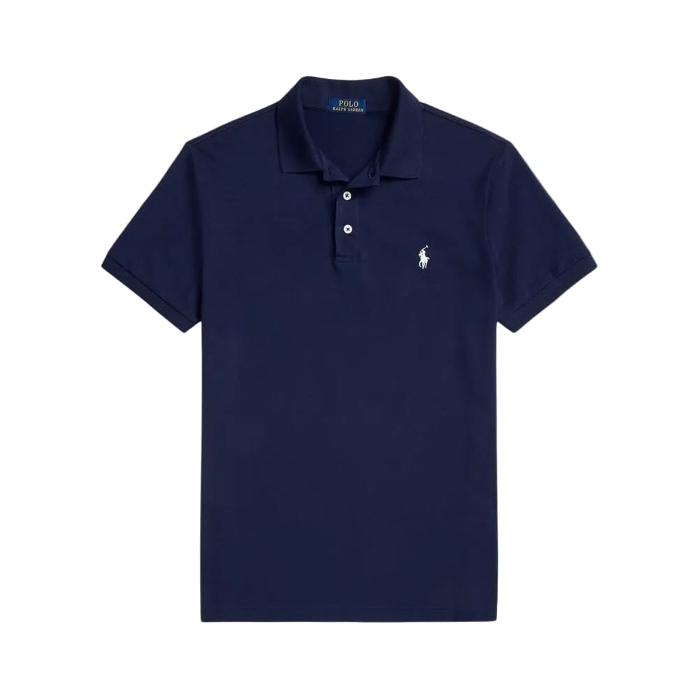 RL Custom Slim Fit Stretch Mesh Polo Shirt