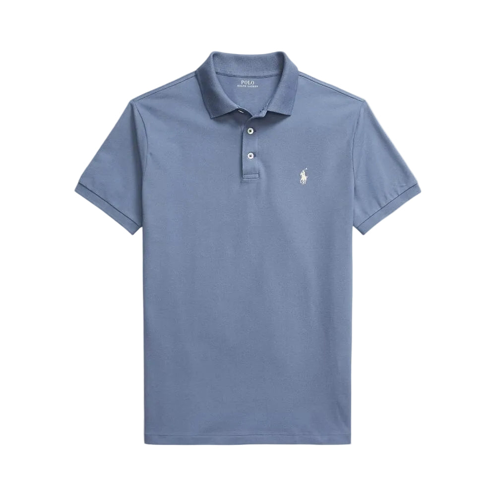 RL Custom Slim Fit Stretch Mesh Polo Shirt