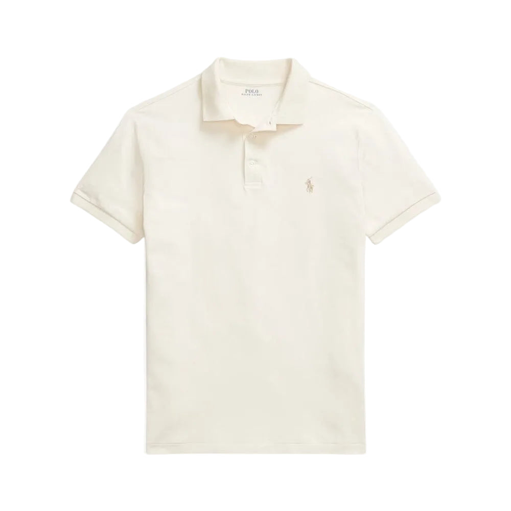 RL Custom Slim Fit Stretch Mesh Polo Shirt