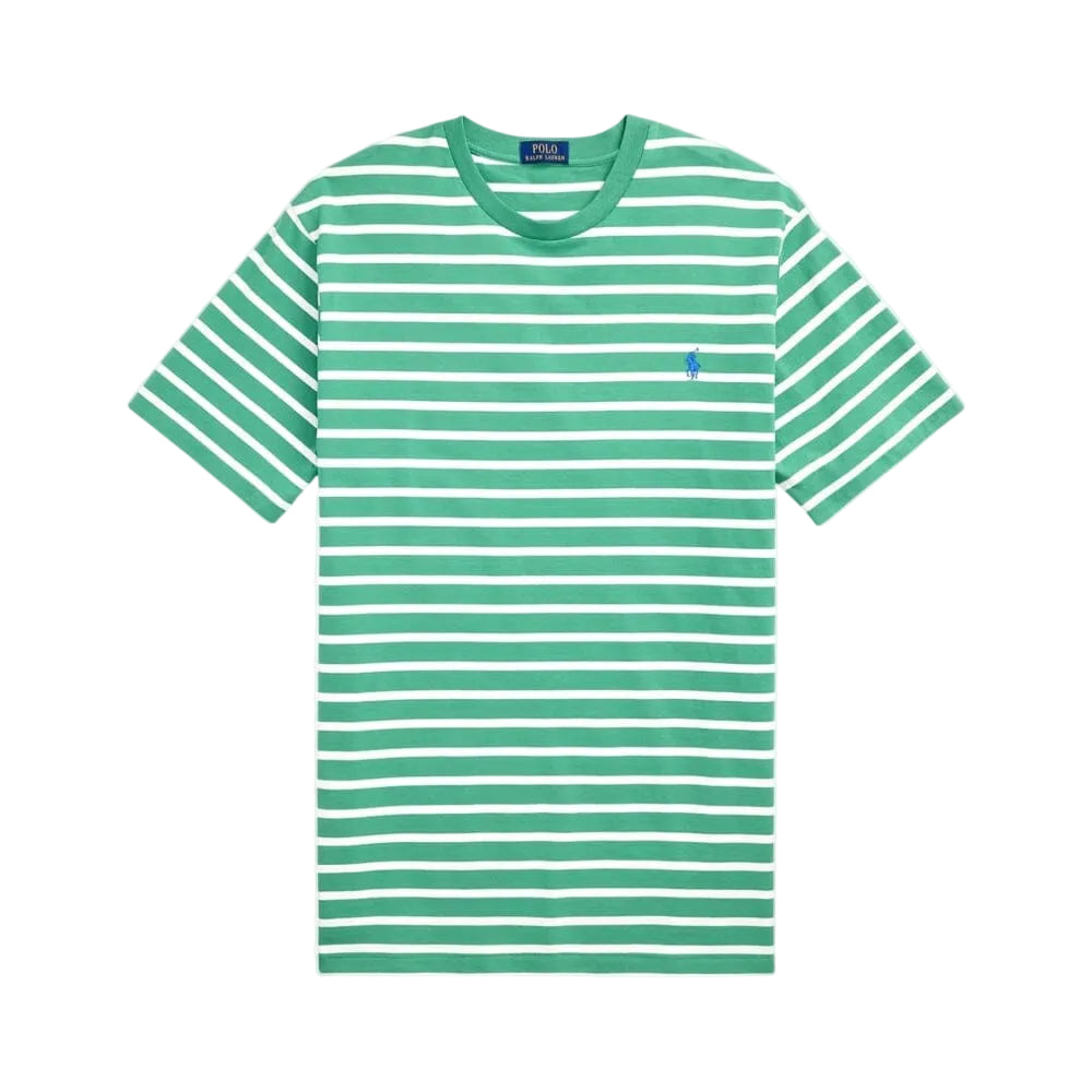 RL Striped Jersey Crewneck T-Shirt