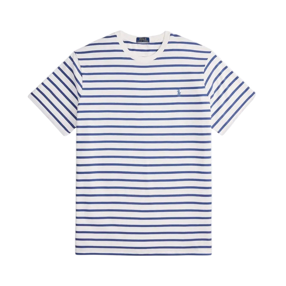 RL Striped Jersey Crewneck T-Shirt