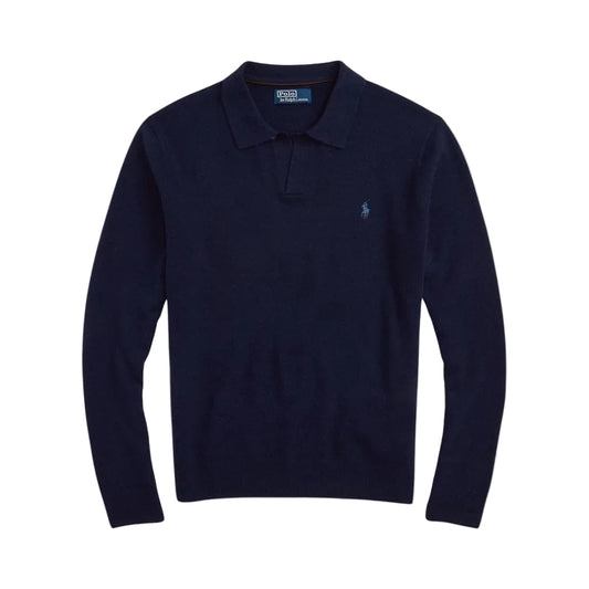 RL Wool Johnny-Collar Sweater